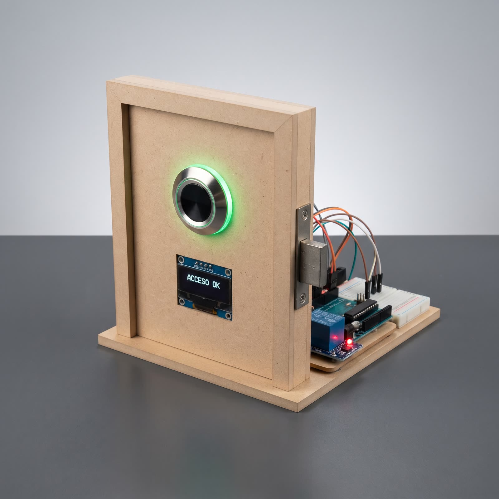 Kit Cerradura Biométrica con Huella