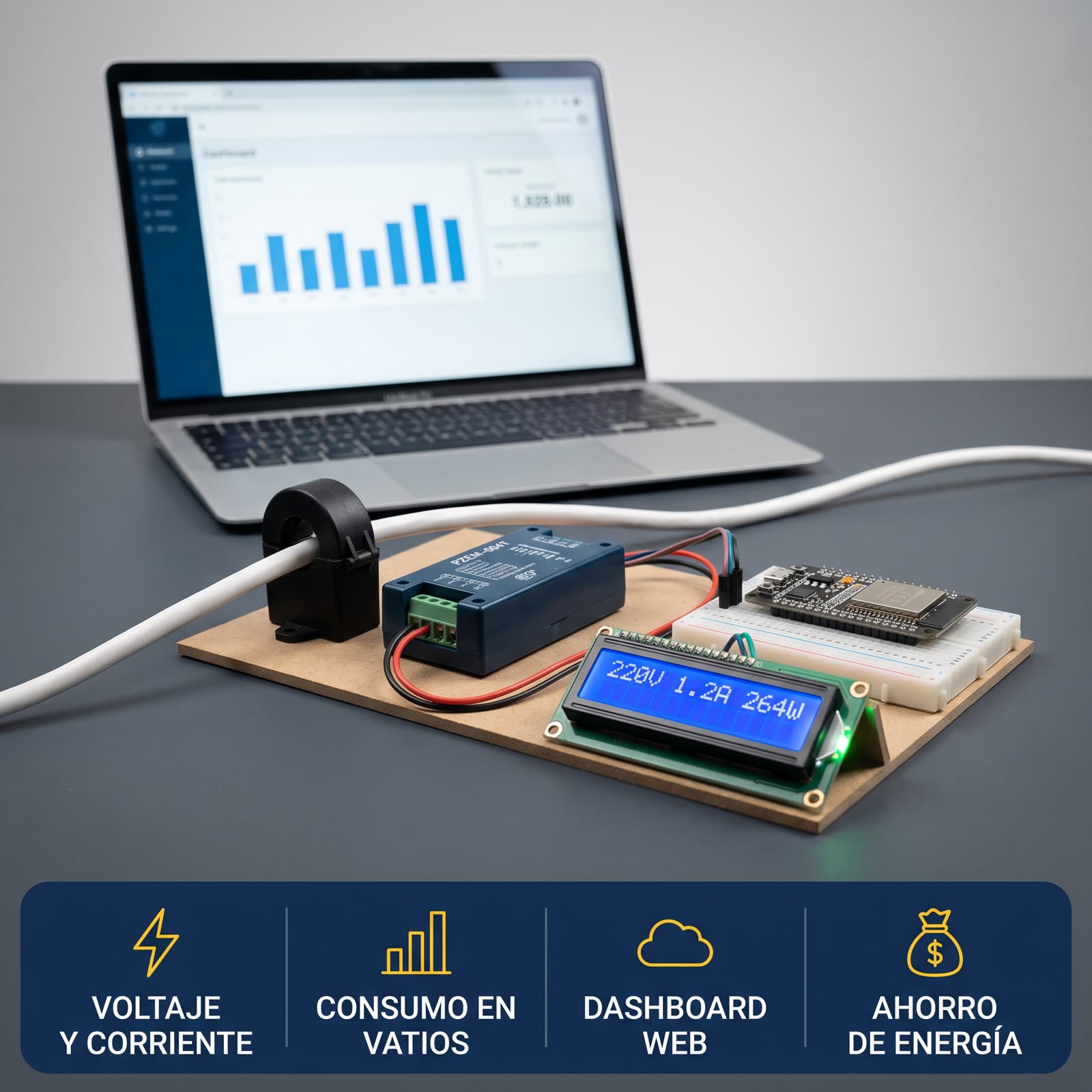 Kit Medidor de Energía IoT